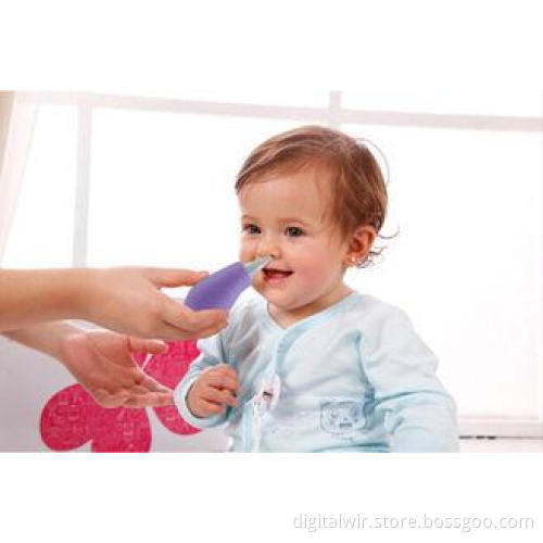 Egg-Shaped Vacuum Baby Nasal Aspirator with customized logo